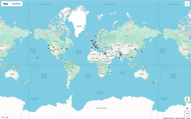 UNESCO World Heritage Sites I've Visited as of 12/24/24